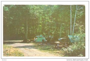Tenting in one of Ontario's lovely Provincial Parks, Ontario, Canada, 40-60s