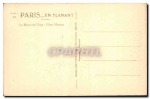 Postcard Old Paris Le Musee de Cluny