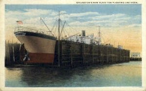 10,000 Ton Floating Dry Dock - Galveston, Texas TX  