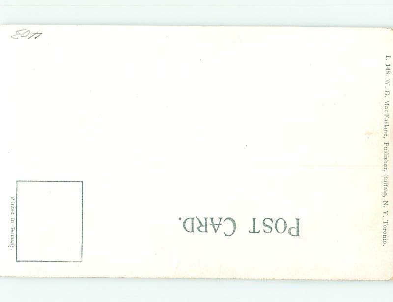 Pre-1907 MONUMENT Detroit Michigan MI A2121