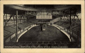 Chicago Illinois IL Theatre Interior Vintage Postcard