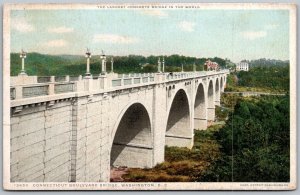 Washington DC c1915 Postcard Connecticut Boulevard Bridge