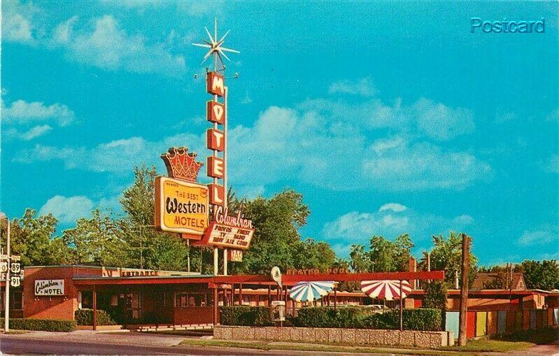 UT, Provo, Utah, Columbian Motel, Dexter Press No. 14100-C