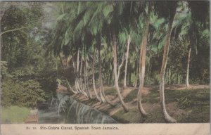 Postcard Rio Cobre Canal Spanish Town Jamaica