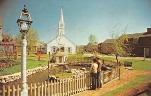 OLDE MISTICK VILLAGE Mystic, CT Connecticut c1960s Vintage Postcard