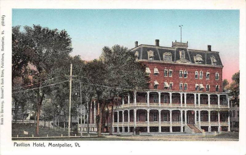 Vermont  Montpelier, Pavilion Hotel