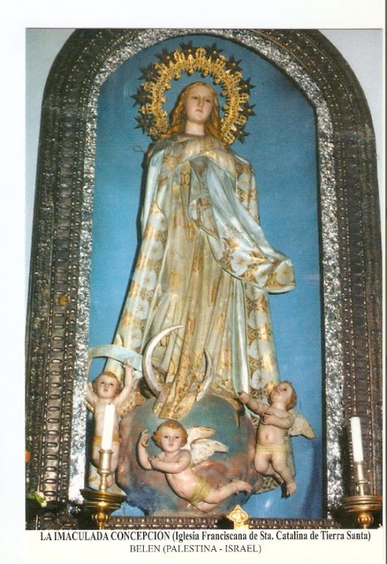 Postal 026679 : La Inmaculada Concepcion (Iglesia Franciscana de Sta. Catalin...