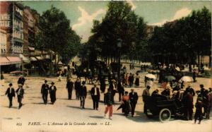 CPA PARIS 16e-Avenue de la Grande Armée (325351)