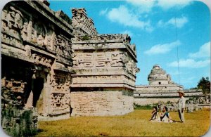 Mexico Yucatan Chichen Itza Cathedral and Observatory