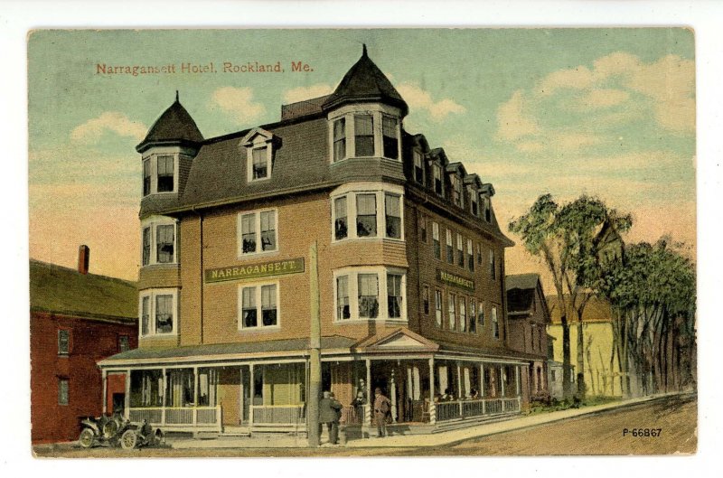 ME Rockland. Narragansett Hotel United States Maine Other