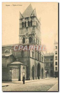 Old Postcard Lyon Church Alnay