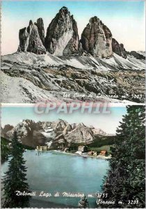 Postcard Modern Dolomiti Lago di Misurina