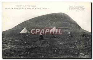 Old Postcard Picturesque Cantal Lead From The Summit Cantal