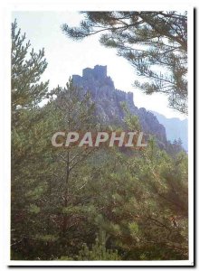 Postcard Modern Cathar Castle of Puilaurens The eagle's nest