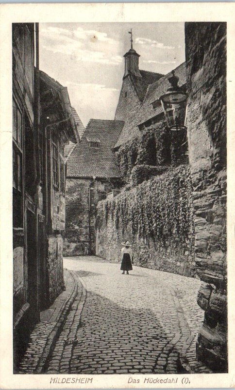 1920s The Huckedahl Hildesheim Germany Postcard