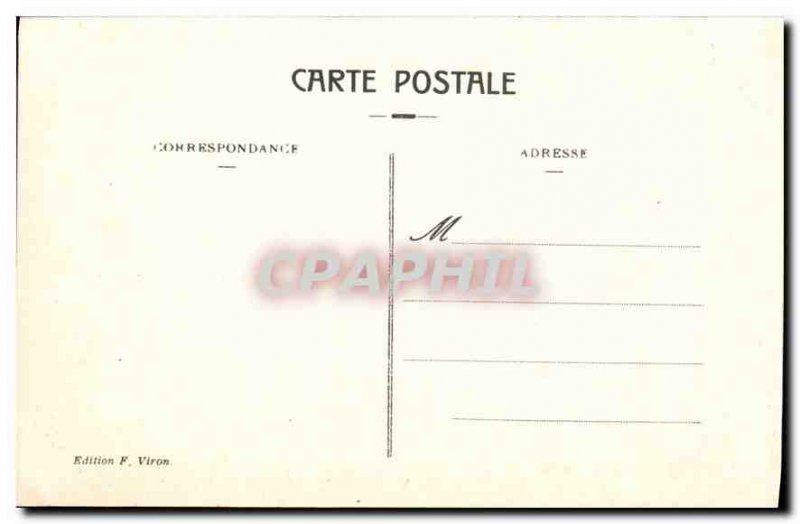 Old Postcard Lourdes miraculous fountain