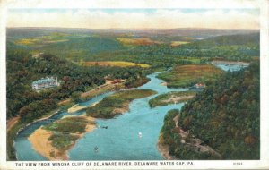 USA - The view from Winona Cliff of Delaware River 03.05