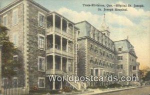 Hopital St Joseph, St Joseph Hospital Trois Rivieres, Que Canada Unused 