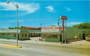 TX, Edinburg, Texas, Frontier Motel, Exterior View, Dexter Press No 46850-B