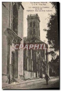 Postcard The Old War 1914 Verdun 18 Cathedrale view Approval