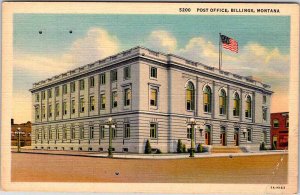 Postcard BUILDING SCENE Billings Montana MT AL7014