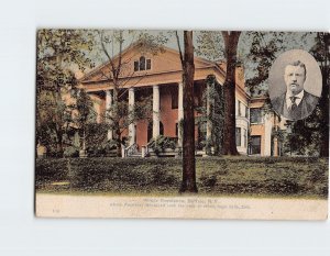 Postcard Wilcox Residence, Buffalo, New York