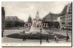 Paris Old Postcard Shepherd Memorial and the Invalides