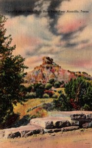 Texas Camel Head Peak Palo Duro State Park Near Amarillo