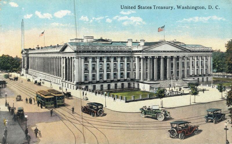 USA - United States Treasury Washington DC 01.84