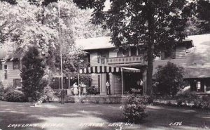 Wisconsin Delavan Lake Lake Lawn Resort 1946 Real Photo RPPC