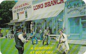 Kansas Dodge City Boot Hill A Gunfight