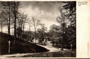 Indiana Indianapolis Scene In Fairview Park 1910