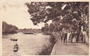 England Richmond River and Bridge