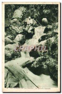 Old Postcard Gorges Chiffa La Grande Cascade