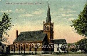 Catholic Church and Parsonage - Marion, Iowa IA