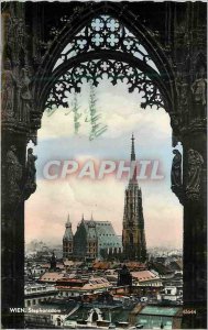 Postcard Modern Vienna (Austria) Cathedrale St Etienne