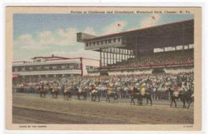 Race Course Track Horse Waterford Park Chester WV pc