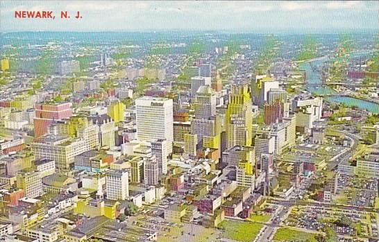 New Jersey S Largest City Newark New Jersey Hippostcard