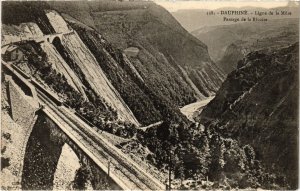 CPA Dauphine Ligne de La Mure Passage de la Rivioire (922218)