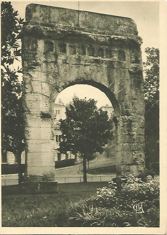 Postal 51226: AIX LES BAINS - Arco de Campanus