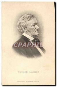 Old Postcard Richard Wagner