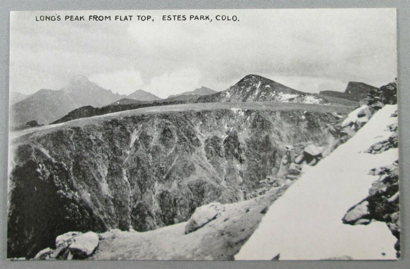 Long's Peak From Flat Top, Estes Park, CO Postcard (#7214)