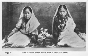 Lot142 real photo  types of indian women gurkha girls of nepal side india