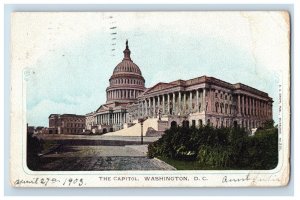 C 1900-06 The Capitol, Washington, D.C. Postcard P155E