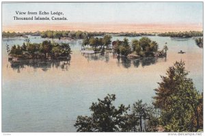 Thousand Islands , Ontario , Canada , 00-10s ; View from Echo Lodge