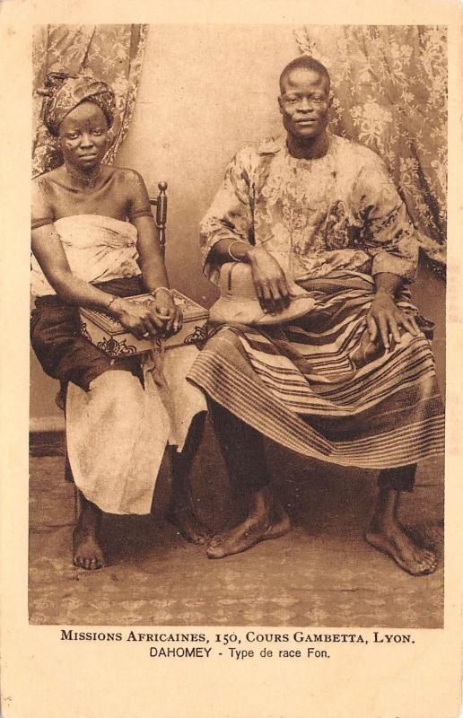 B95151 type de race fon benin dahomey types folklore costumes africa types