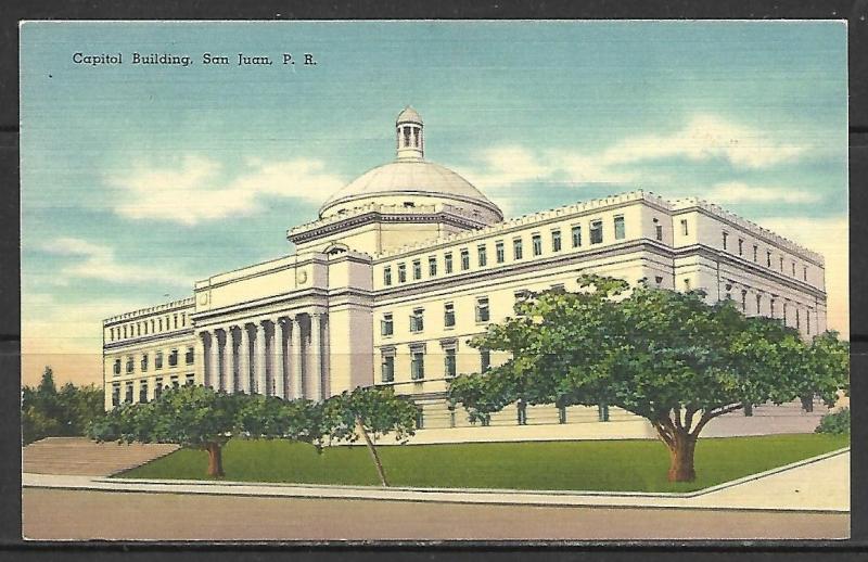 Puerto Rico, San Juan - Capitol Building - [FG-197]