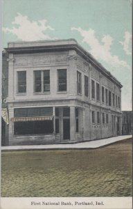 Postcard First National Bank Portland IN