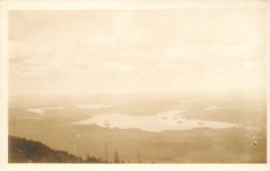 United States Lake Placid scenic photo postcard