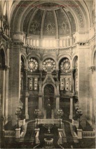 PC CPA JUDAICA, PARIS, SYNAGOGUE DE LA RUE DE LA VICTOIRE, Postcard (b20078)